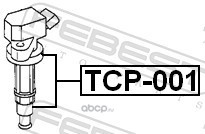 Febest TCP001 Наконечник катушки зажигания