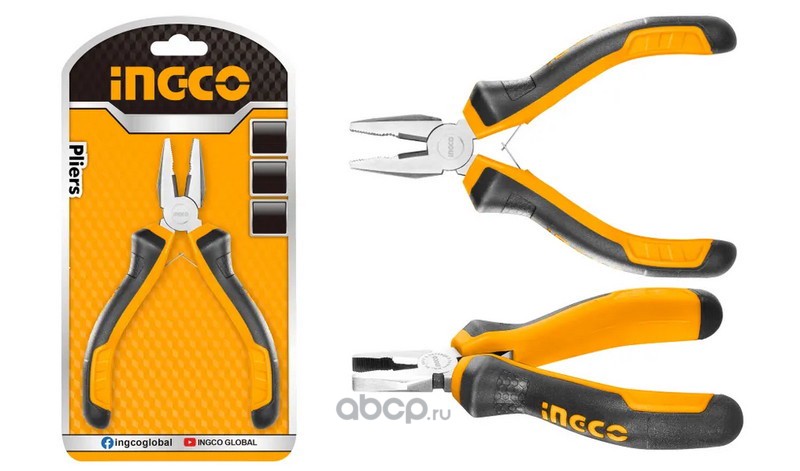 INGCO HMCP08115 Плоскогубцы мини 115 мм  HMCP08115
