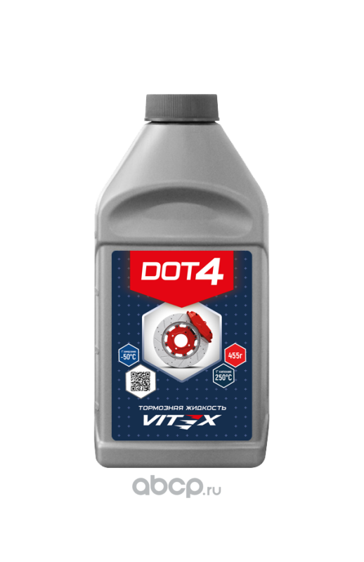 Тормозная жидкость Vitex ДОТ-4  (г.Дзержинск) 455 г. V800310