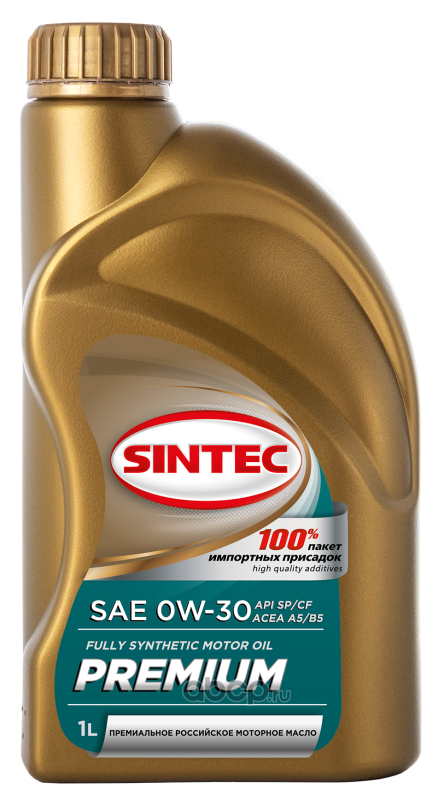 Sintec premium 0w 30 oil club