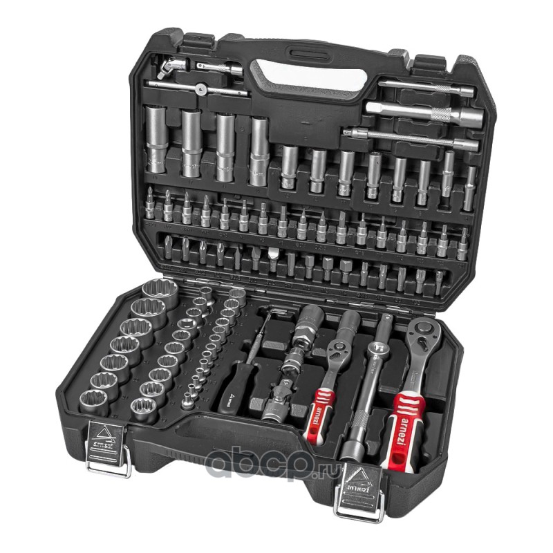 ARNEZI R0902094 Набор инструментов 94 пр. 12-гр. 1/4DR, 1/2DR