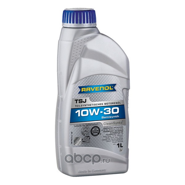 Ravenol 111210600101999 Моторное масло RAVENOL TSJ 10W-30, 1 литр