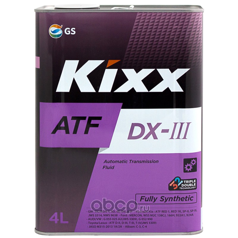 Kixx L250944TE1 Масло АКПП,ГУР синтетика   4л.