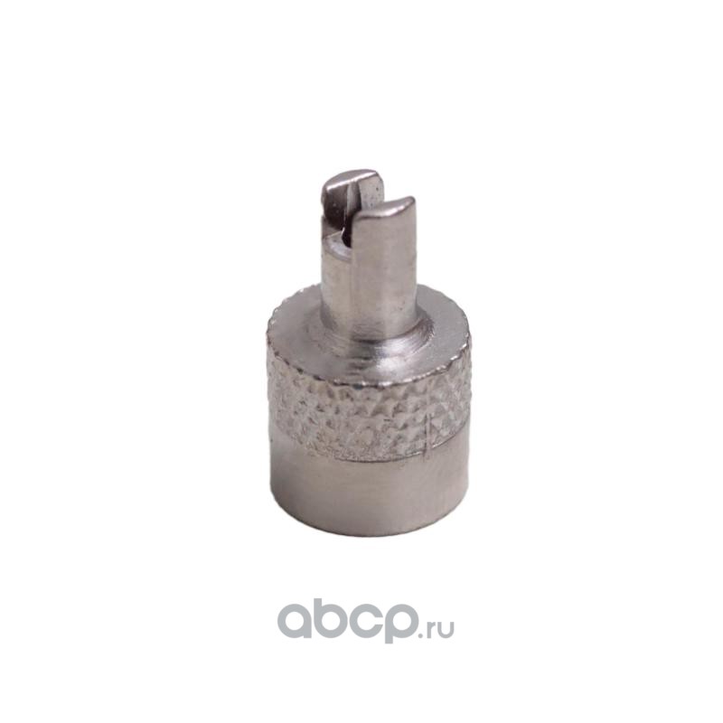AIRLINE AVC6004 Колпачки на шинный вентиль с ключом, хром, металл (60 шт.) (AVC-60-04)