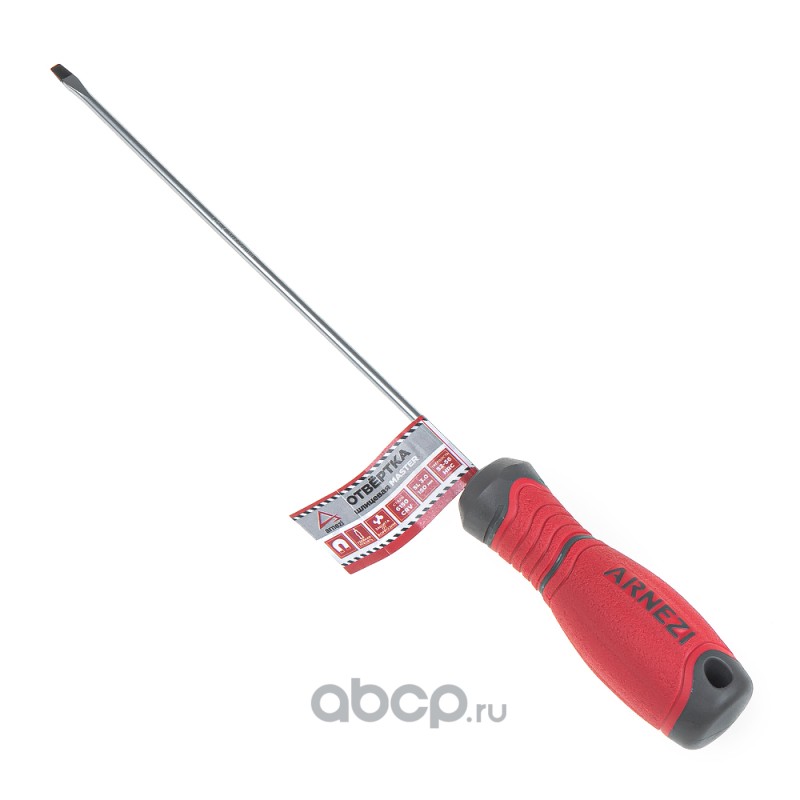 ARNEZI R2001103 Отвертка Master шлицевая SL3.0x150 мм L=230 мм