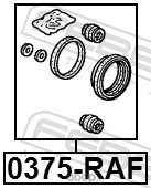 Febest 0375RAF Ремкомплект суппорта тормозного переднего