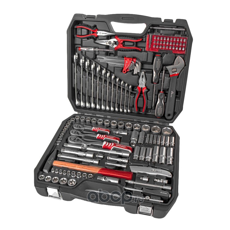 ARNEZI R0900131 Набор инструментов 131 пр. 1/4&quot;&quot;DR, 1/2&quot;&quot;DR, 3/8&quot;&quot;DR