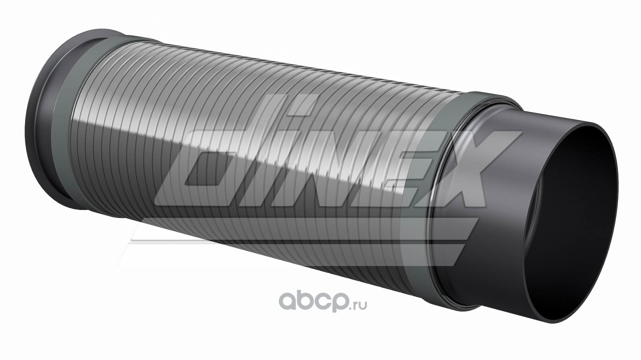 DINEX 4IA008 Гофра D2S+ (нерж) с фланцами D 127,0 mm L=364 mm