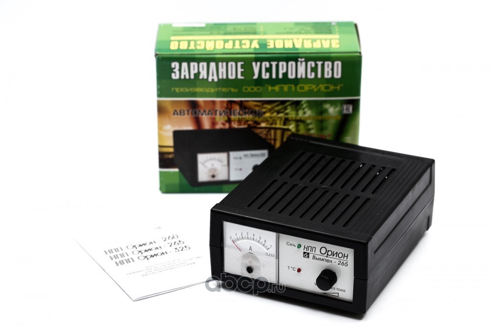 НПП Орион 2049 Орион-265 зарядное устройство (автомат, 0-7А, 12В, стрелочный амперметр)