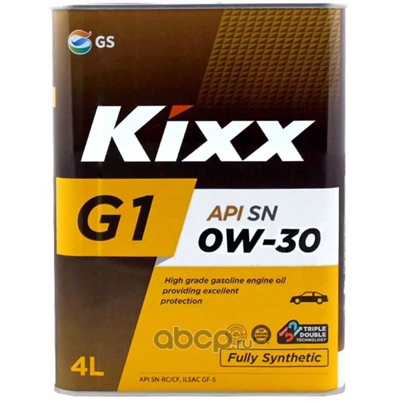 Kixx L205644TE1 Масло моторное Kixx G1 0w-30 API SN/ILSAC GF-5 4л