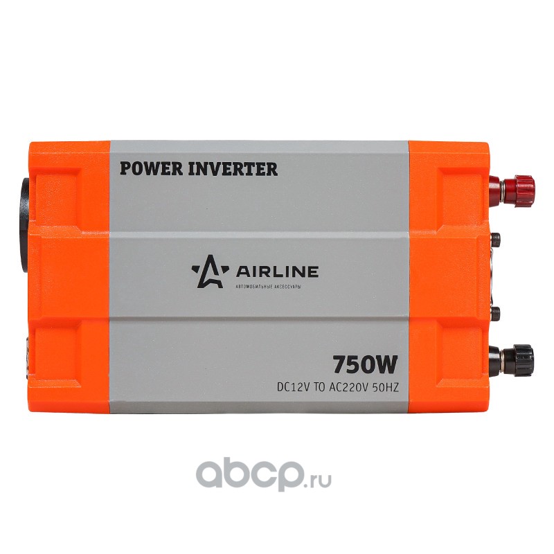 AIRLINE API75004 Инвертор 12В-220В, 750 Вт (API-750-04)