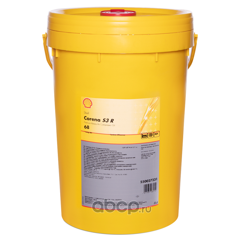Shell 550027231 Масло компрессорное