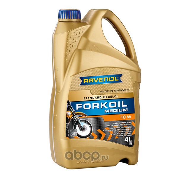 Ravenol 1182104004 Масло Forkoil Medium вилочное и амортизаторное 10W минеральное
