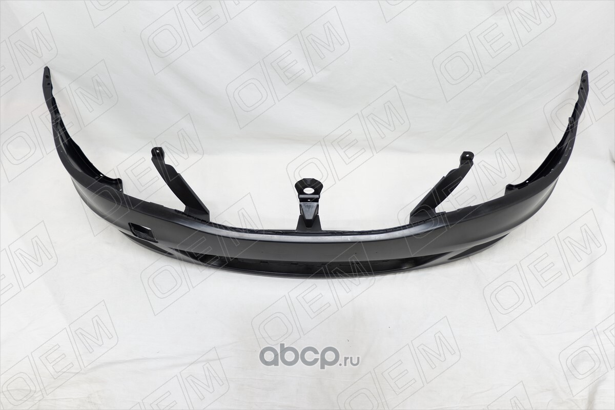 OEM0091 O.E.M. Бампер передний Renault Logan 1 2009-2014, без ПТФ, в цвет  кузова купить запчасти в Банзай Авто