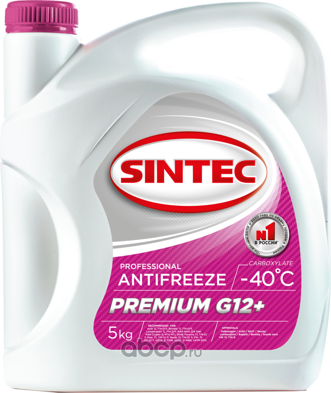 SINTEC 990450 Антифриз Sintec ANTIFREEZE PREMIUM G12 + 5кг