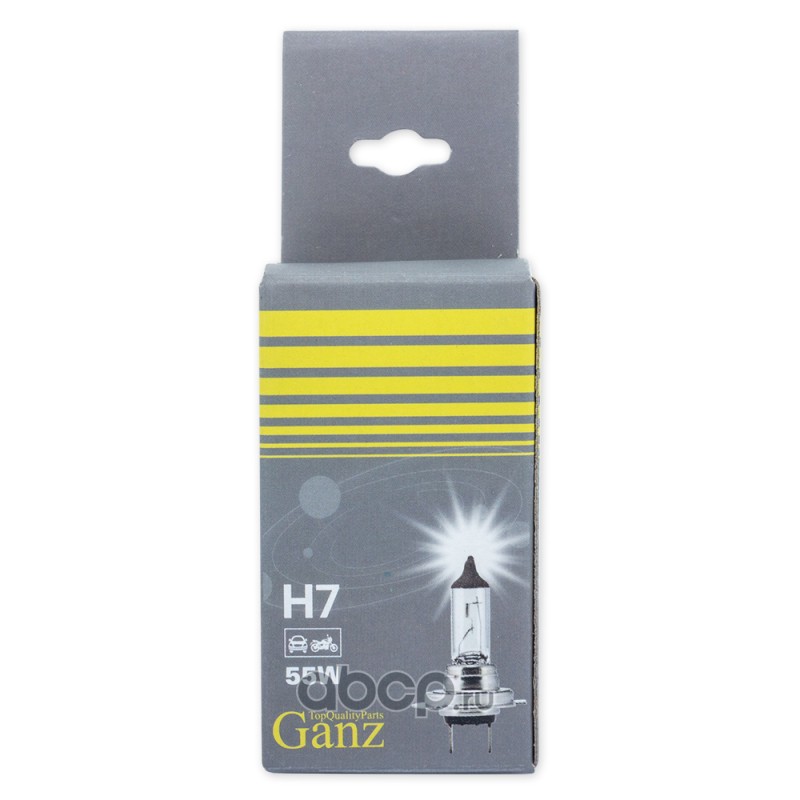 GANZ GIP06013 Галогенная лампа H7 12v 55w (PX26d) .1 шт.