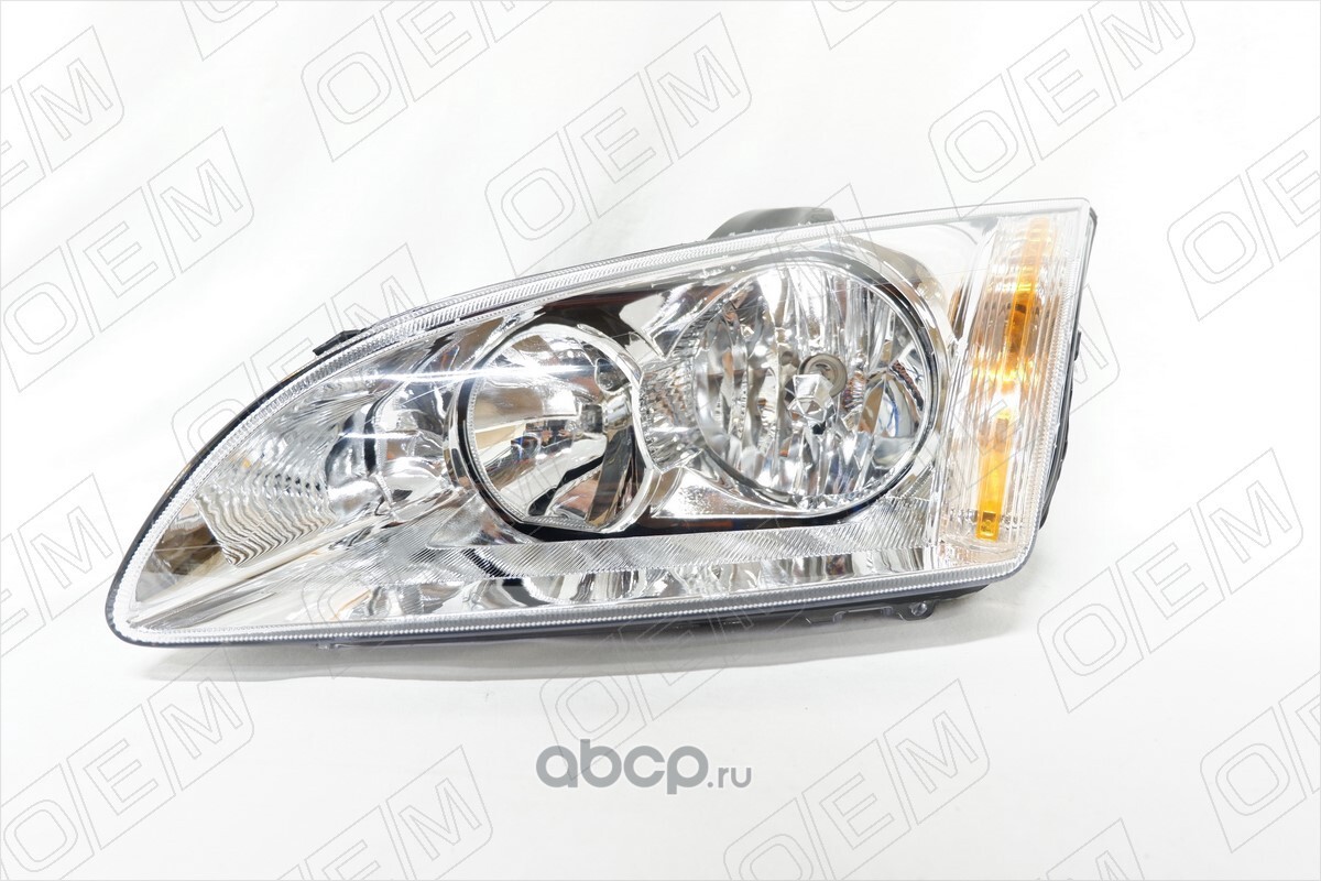 Купить OEM0118FL O.E.M. Фара левая Ford Focus 2 2004-2008, галоген, светлая  и аналоги