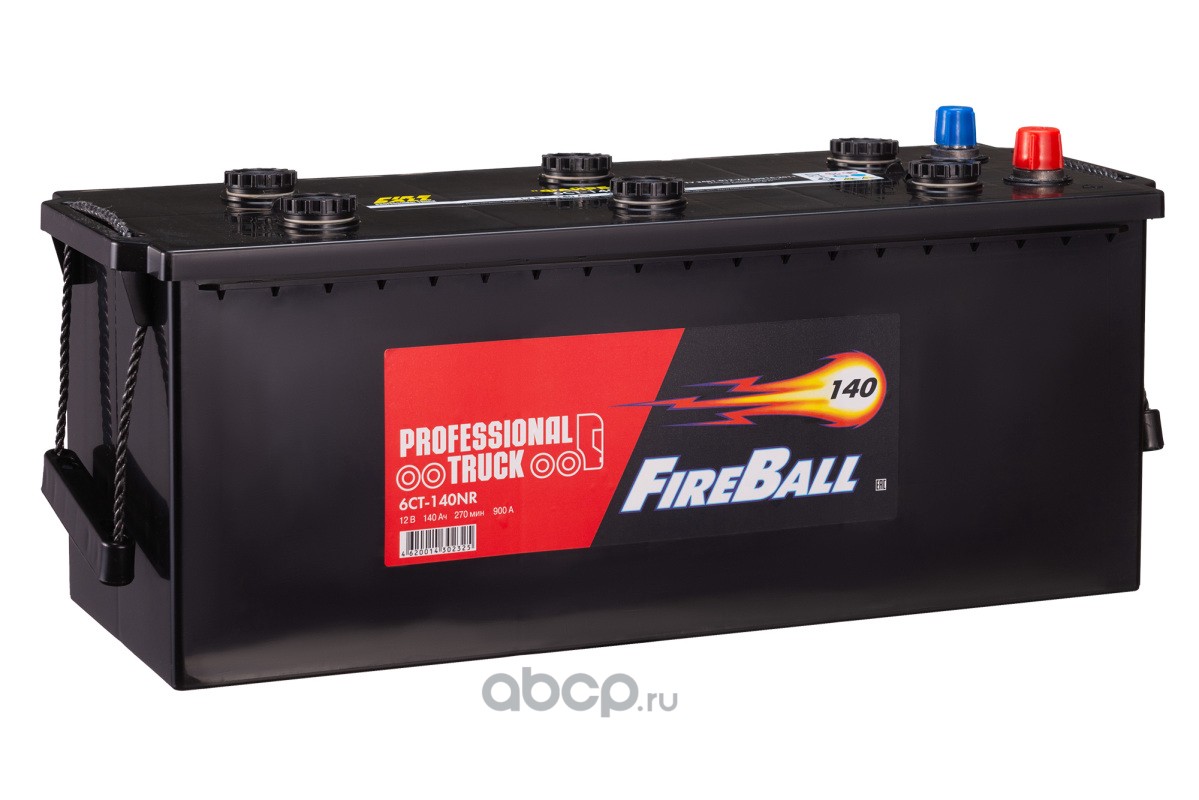 FireBall 640128020 Автомобильный аккумулятор 140 Ач (0) 6СТ-140NR 900 A (CCA)