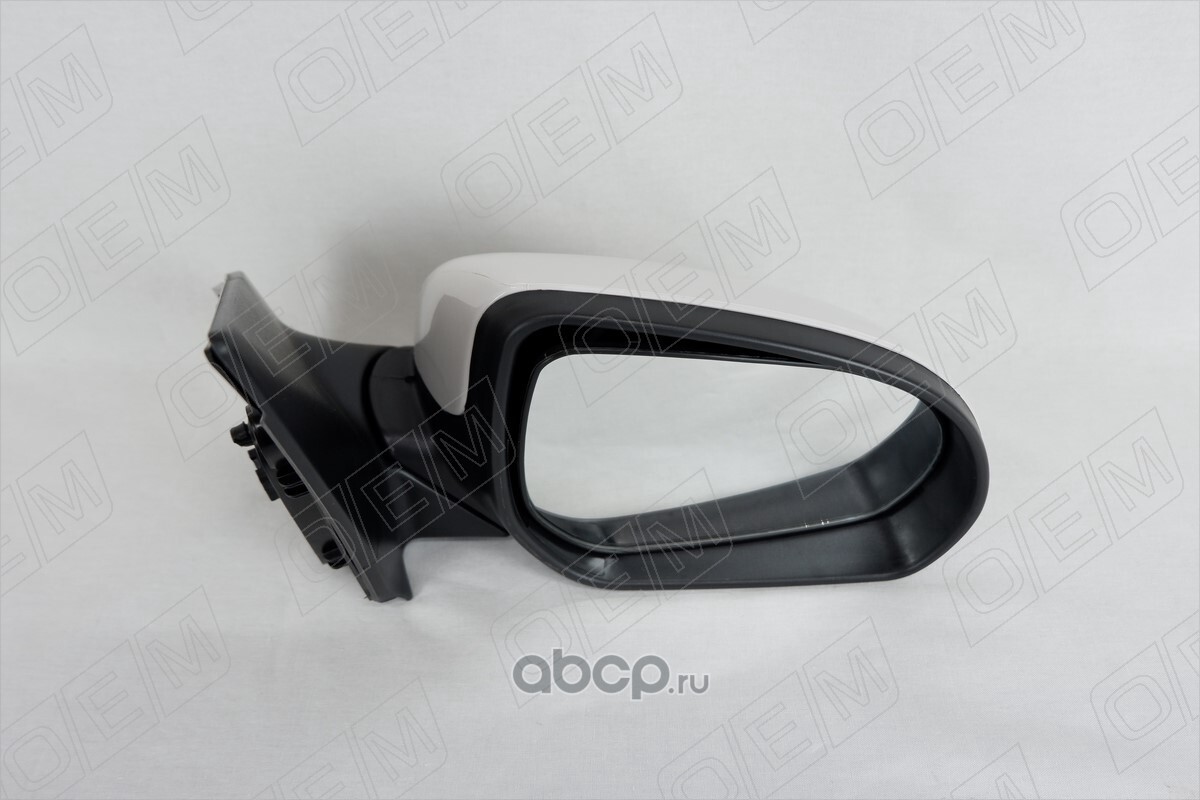 Купить OEM0090ZR O.E.M. Зеркало правое Kia Rio 3 QB (2011-2017) 6  контактов, белое, с обогревом, с повторителем, с эл. регулировкой и аналоги