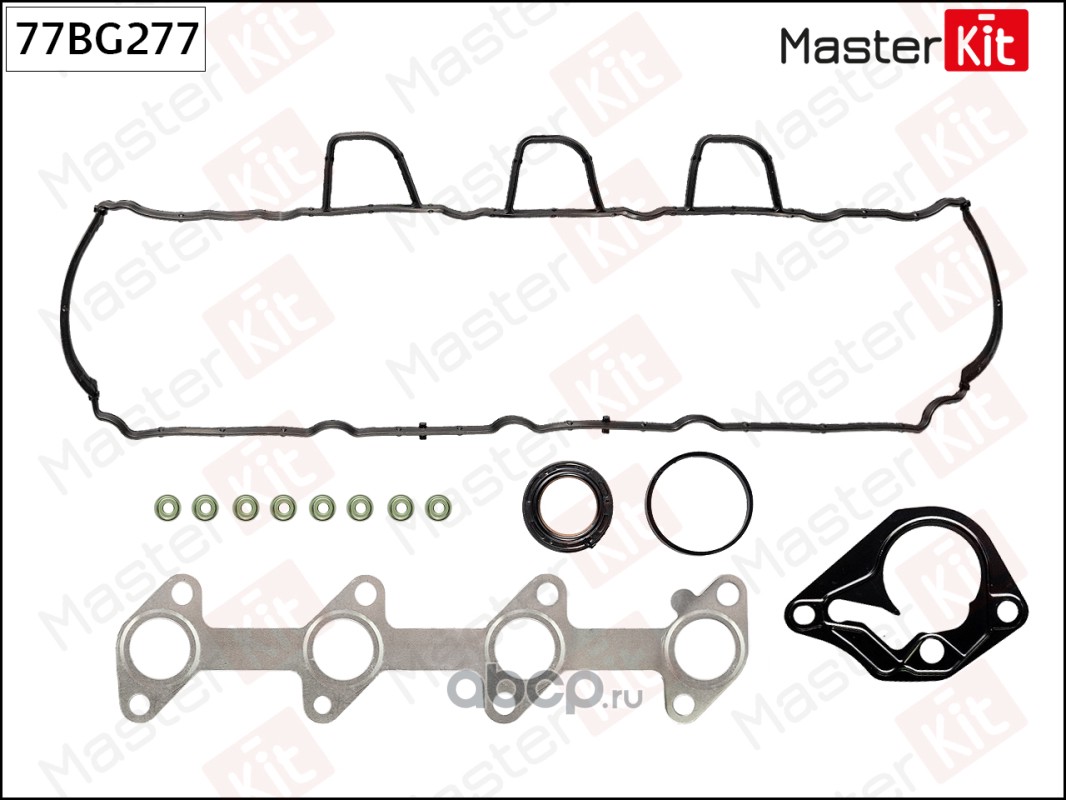 77BG277 MasterKit Комплект прокладок ГБЦ RENAULTK9K купить запчасти в  Банзай Авто