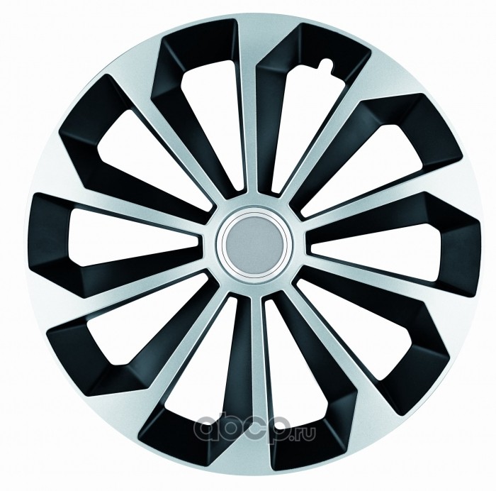 Jestic 15083RINGMIX Колпаки R-15 ФЕЙМ РИНГ МИКС черный (4 шт)
