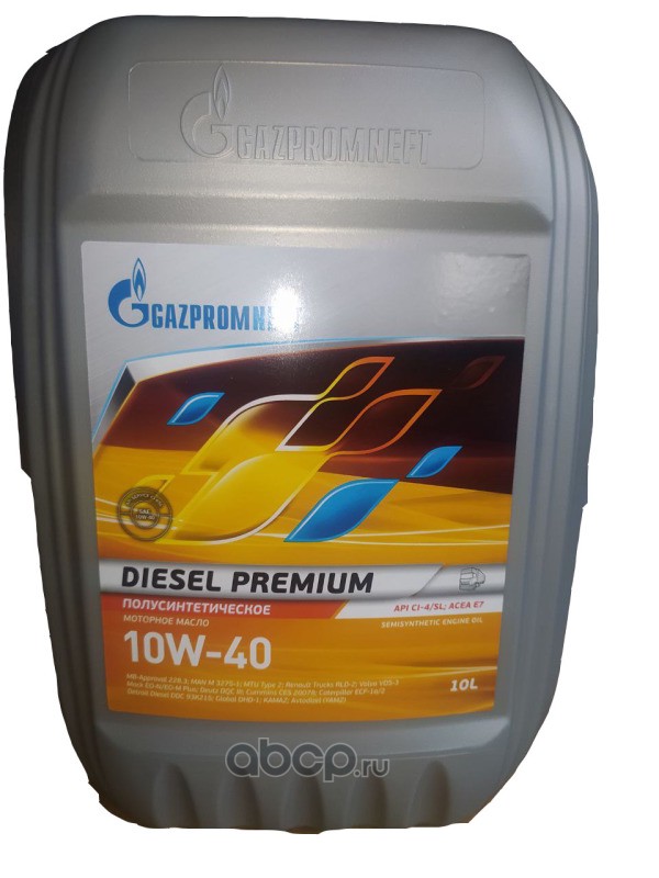 Gazpromneft 253142307 Масло моторное полусинтетика 10W-40 10л.