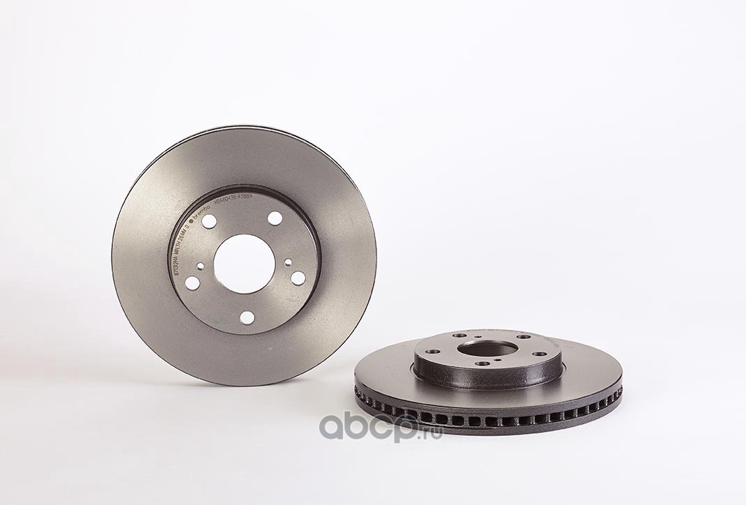 Brembo 09A38611 Тормозной диск