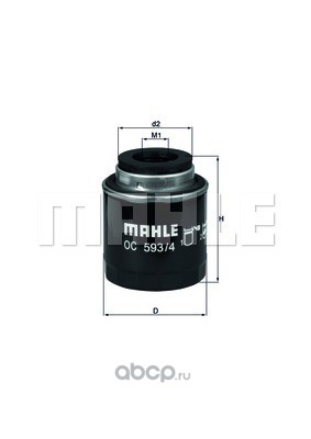 Mahle/Knecht OC5934 Масляный фильтр