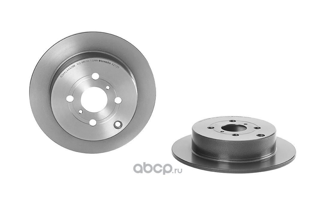 Brembo 08A27311 Тормозной диск