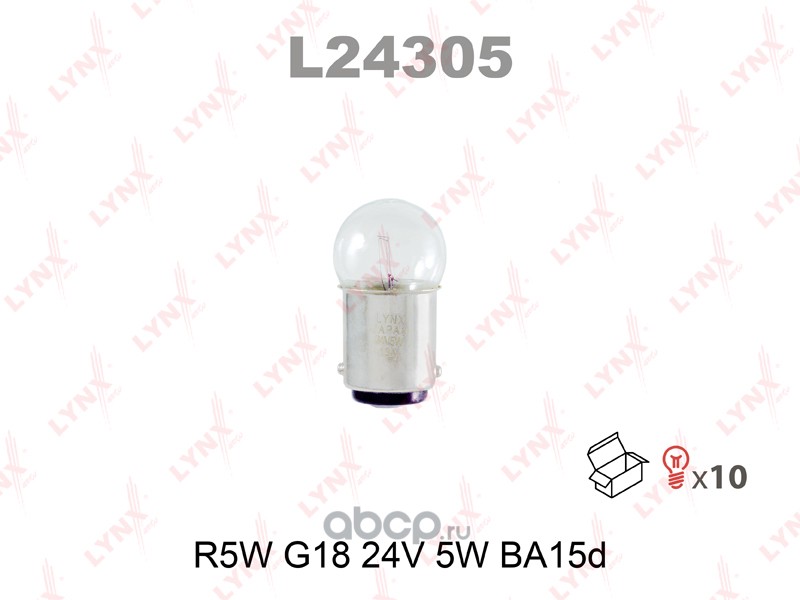 LYNXauto L24305 Лампа накаливания
