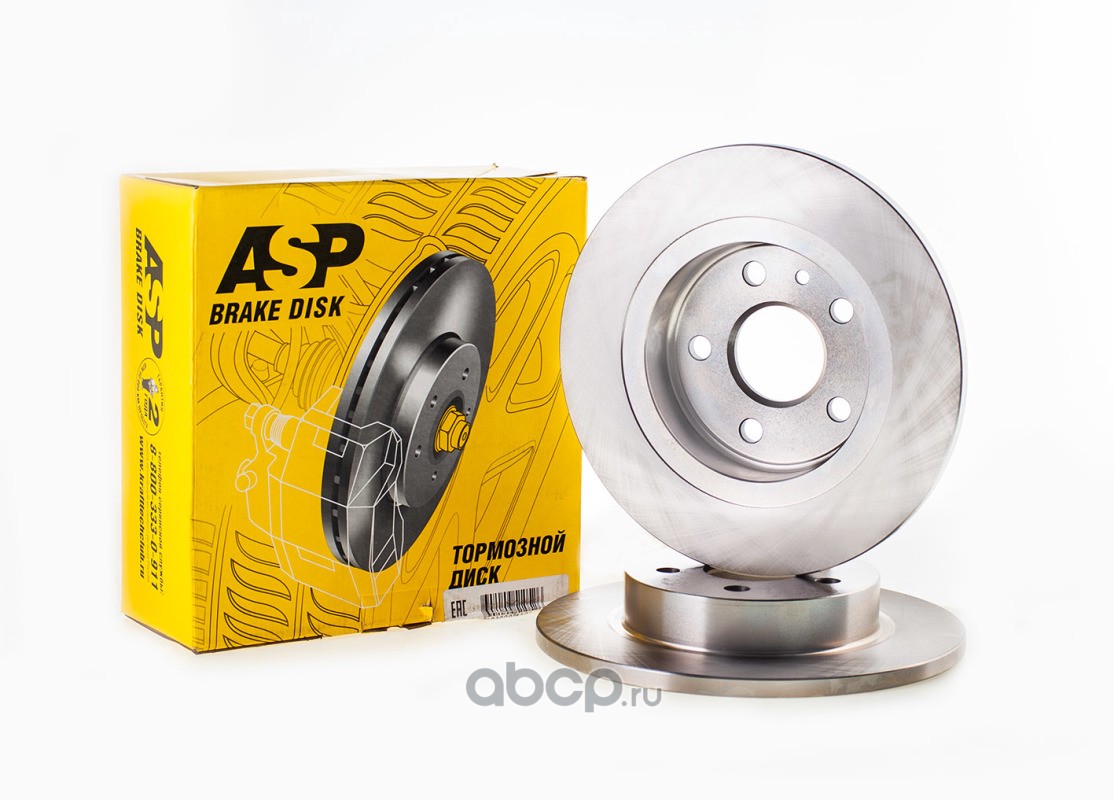 ASP 510223 Тормозной диск Chevrolet Cruze, Opel Astra J 1.4-1.8/1.3-2.0CDTi/2.0CDi 09> задний R15 d=268