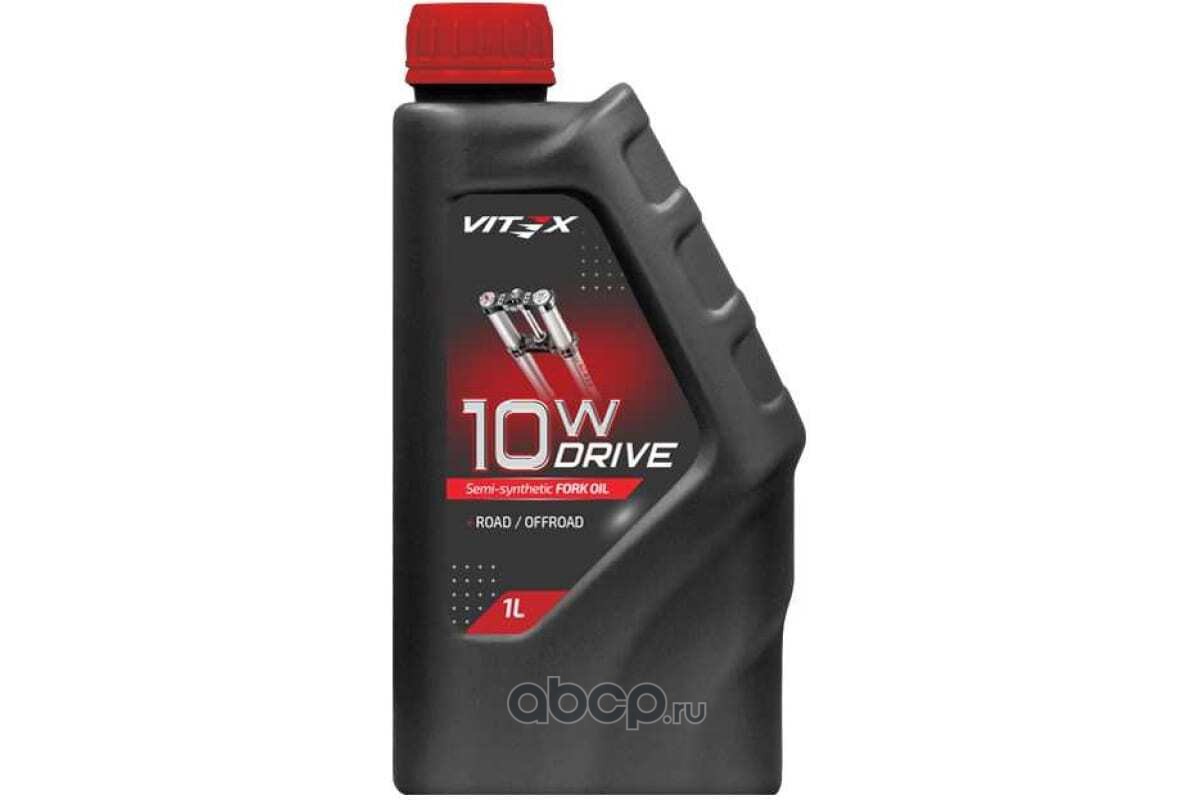 Vitex V350201 Всесезонное полусинтетическое гидравлическое масло Vitex Drive Fork oil 10W 1л