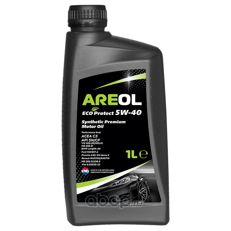 AREOL 5W40AR060 Масло моторное AREOL ECO Protect 5W40 синтетика 1л.