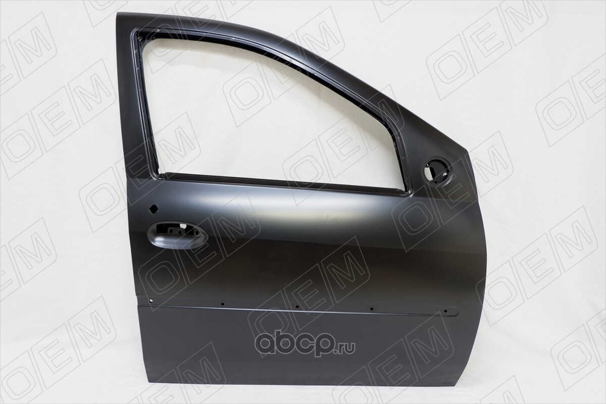 Купить OEM0061DPR O.E.M. Дверь передняя правая Renault Logan 1 (2004-2014)  под личинку замка, с отверстиями под молдинг и аналоги