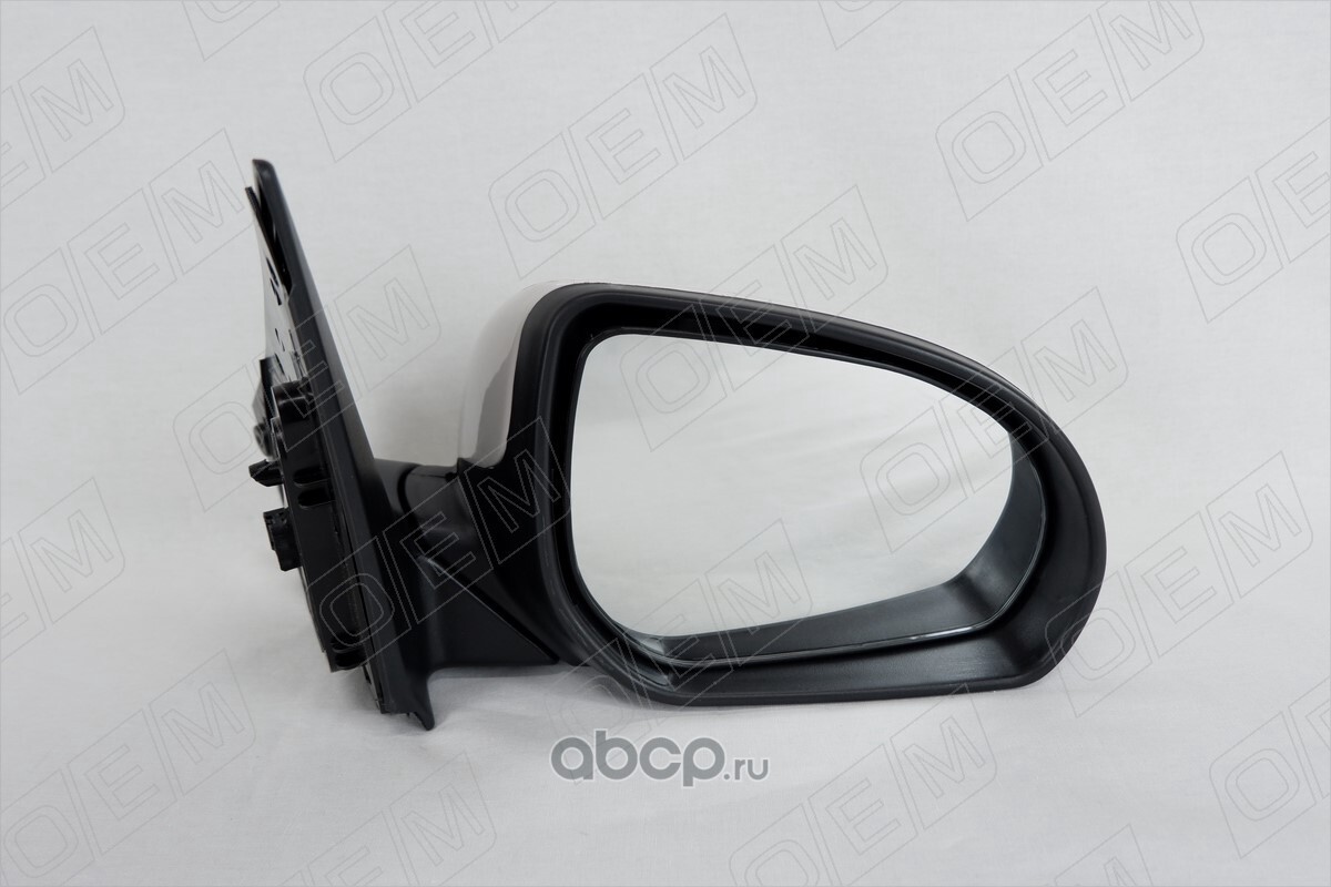 Купить OEM0090ZR O.E.M. Зеркало правое Kia Rio 3 QB (2011-2017) 6  контактов, белое, с обогревом, с повторителем, с эл. регулировкой и аналоги