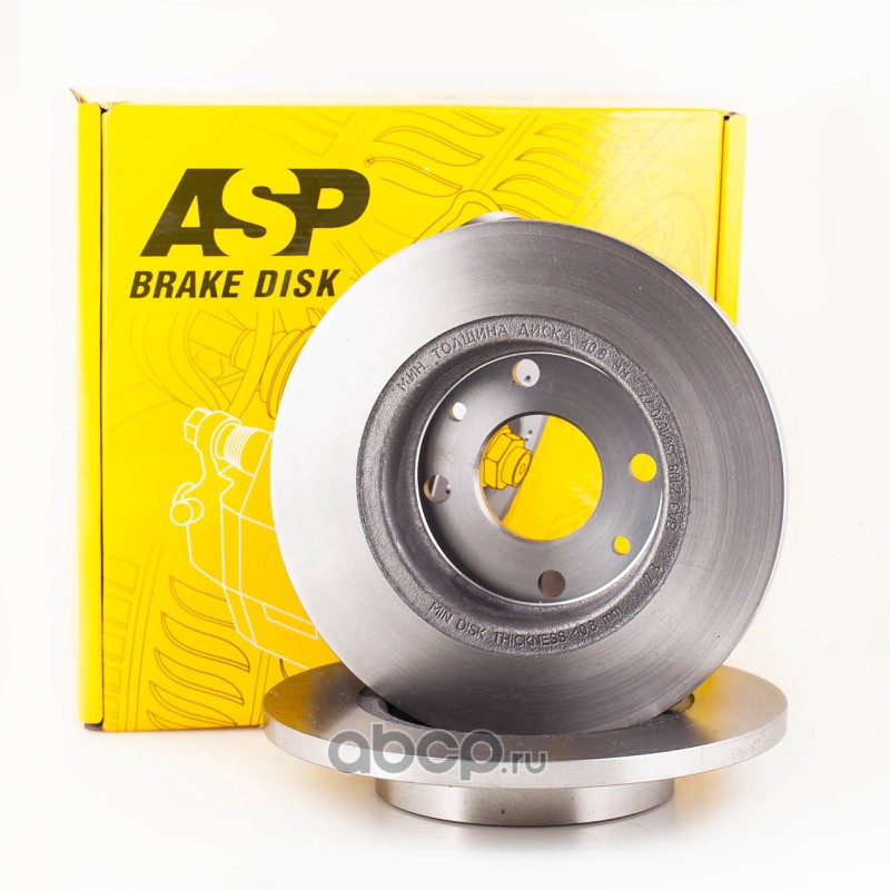 ASP 260201 Тормозной диск LADA 2108-099 передний