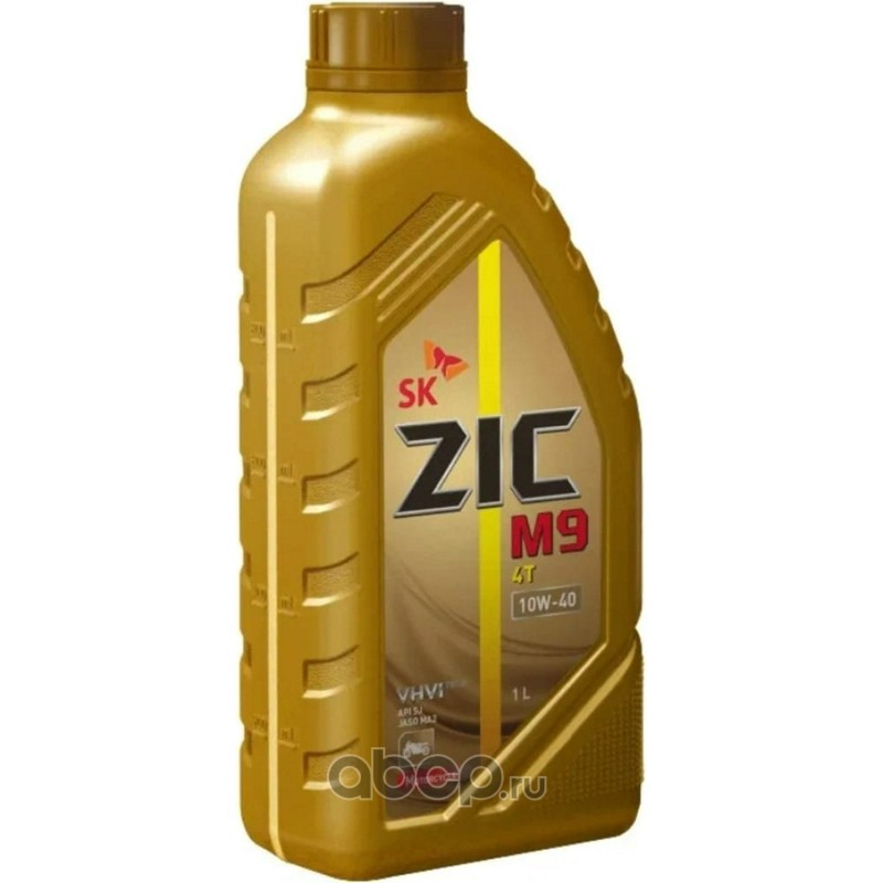 ZIC 132026 Масло для 4T четырёхтактных двигателей, Синтетика 10W-40 1л.