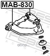 Febest MAB830 Сайлентблок переднего верхнего рычага
