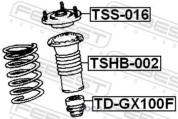 Febest TSS016 Опора переднего амортизатора