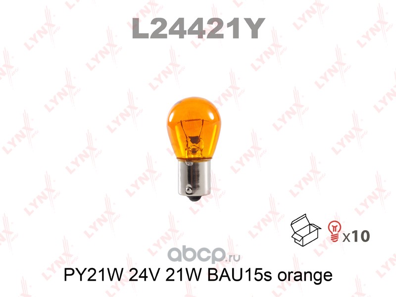 LYNXauto L24421Y Лампа накаливания