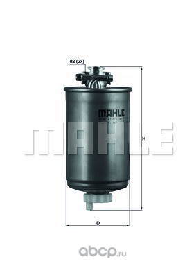 Mahle/Knecht KL75 Фильтр топливный