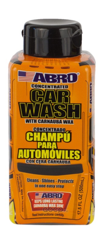 ABRO CW950 концентрированный жидкий шампунь с воском карнаубы