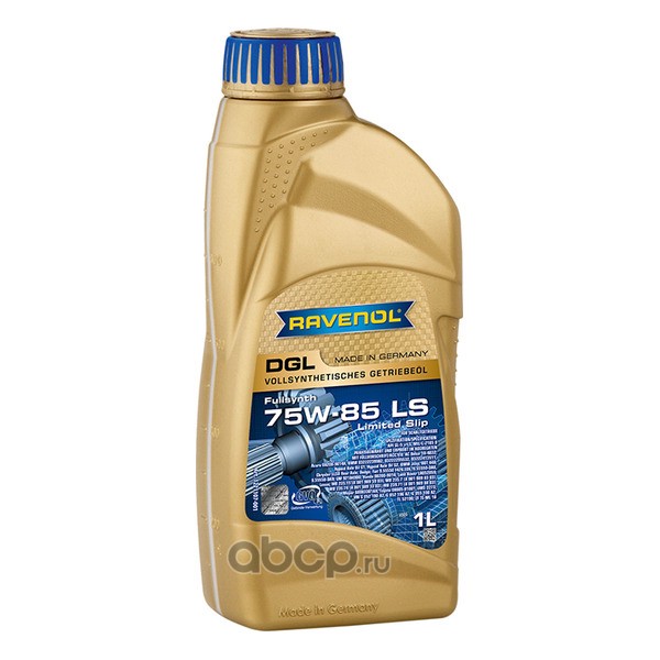 Ravenol 122110700101999 Трансмиссионное масло RAVENOL DGL 75W-85 LS, 1 литр