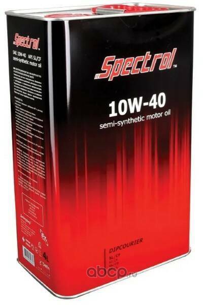 Spectrol 9211 Масло моторное полусинтетическое Спектрол ТурбоУниверсал 10w-40 4л.