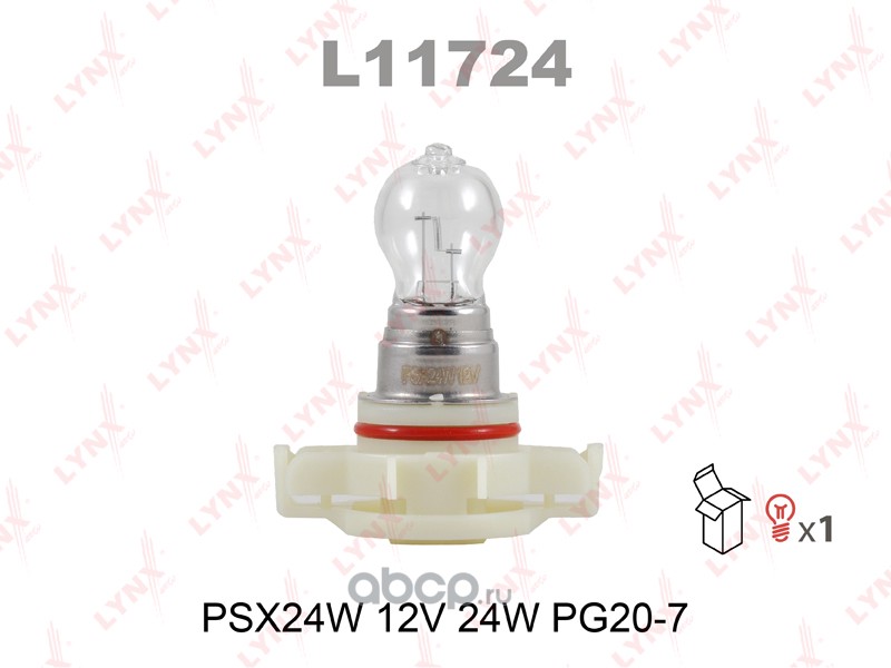 LYNXauto L11724 Лампа накаливания