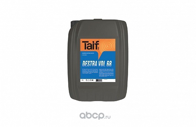 TAIF Lubricants 213037 Масло компрессорное DESTRA VDL 68
