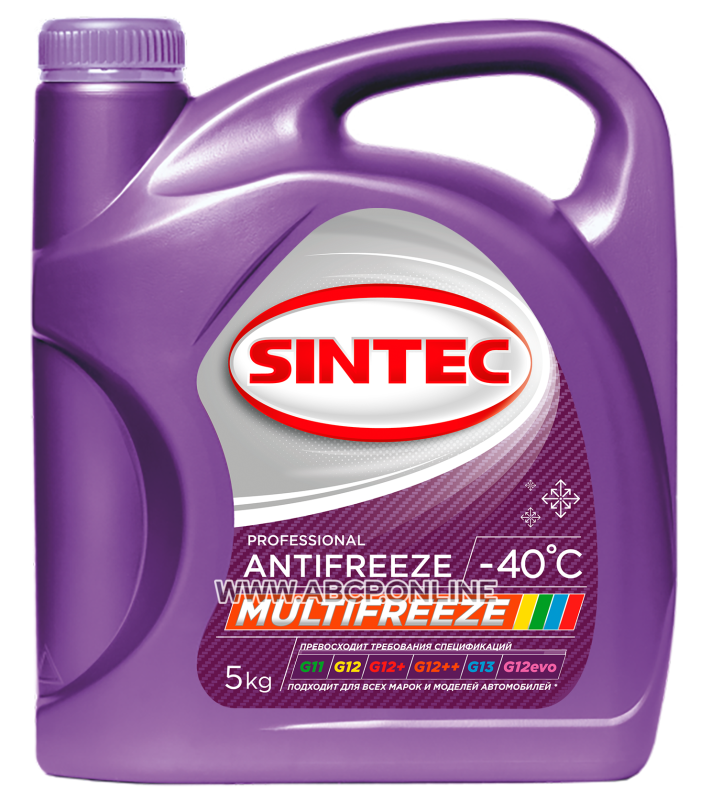 Sintec антифриз multifreeze