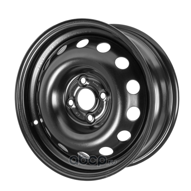 GANZ GRN15033 Диск штампованный 15x6 4x100/56.6 ET45 GRN15033 Black