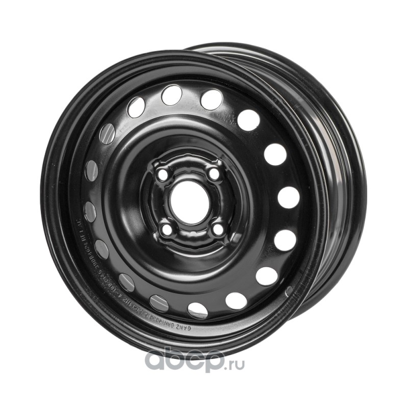 GANZ GRN14030 Диск штампованный 14x5.5 4x100/54.1 ET45 GRN14030 Black