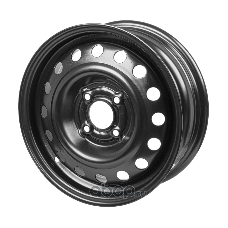 GANZ GRN14026 Диск штампованный 14x5.5 4x100/60.1 ET43 GRN14026 Black